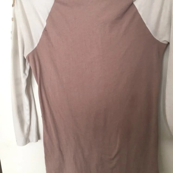 PINK Rose Gold Baseball Shirt - Picture 2 of 4